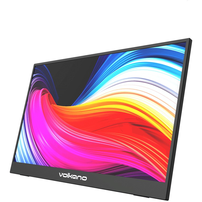 Volkano Voyage Series 15.6" Portable Monitor, USB-C Power (VK-5153-BK) - View 2 - Office R Us