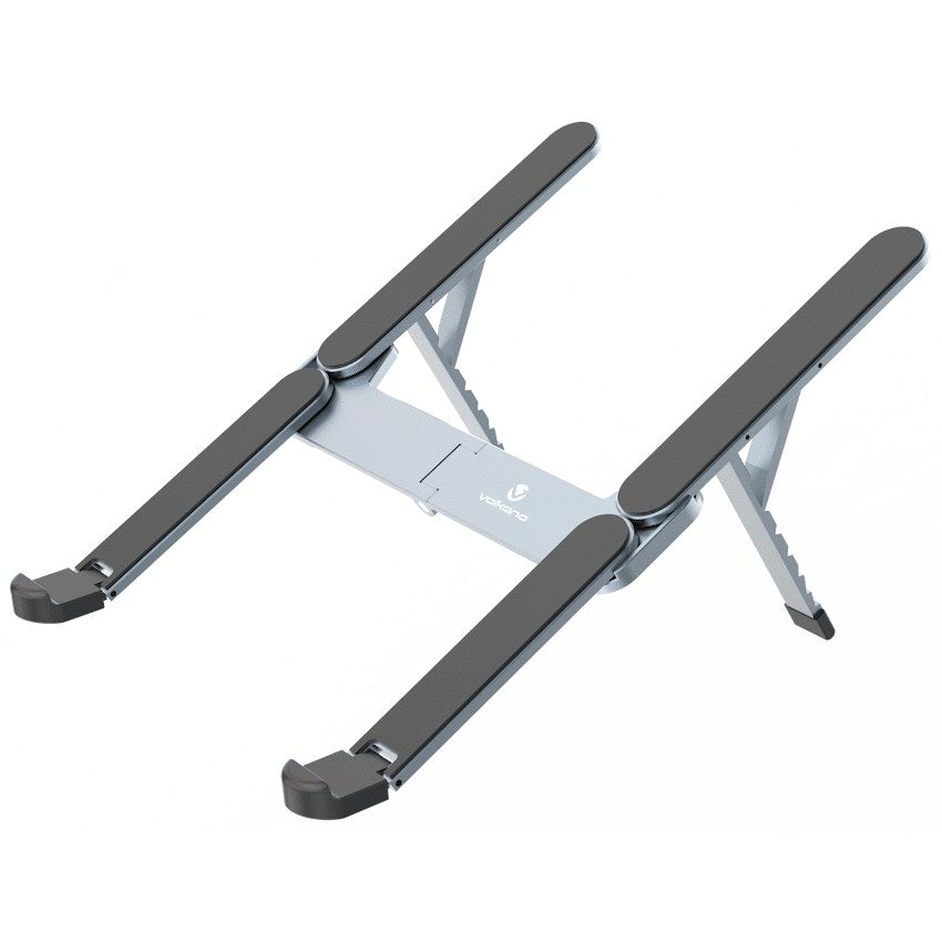 Volkano Fold Series Adjustable Aluminium Laptop Stand (VK-8150-SL) - View 3 - Office R Us