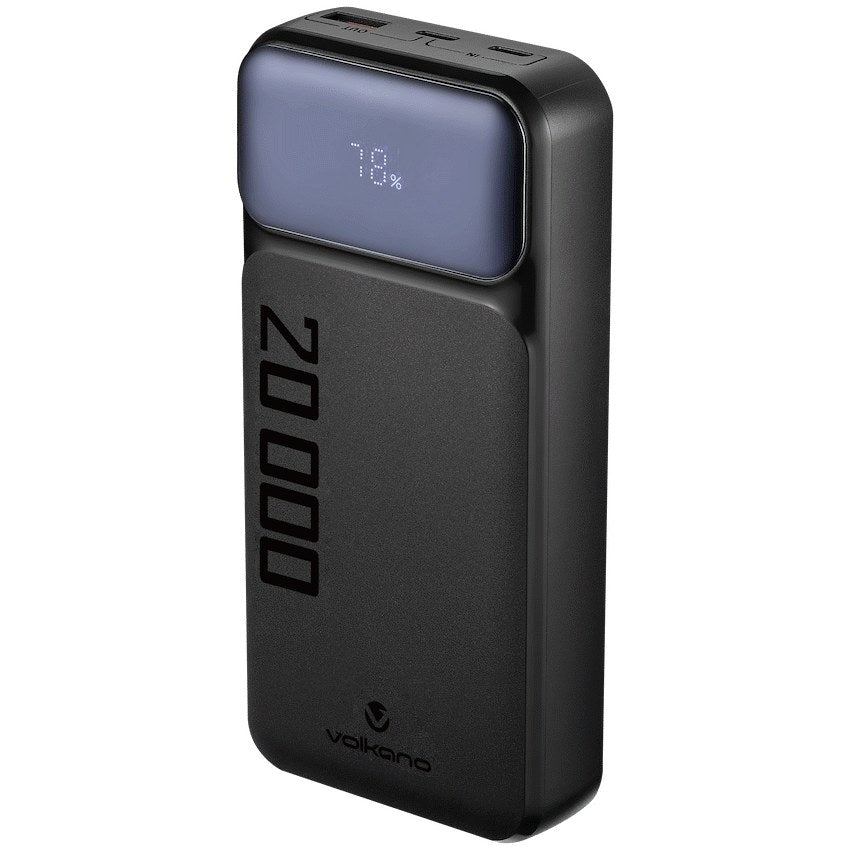 Volkano Roma Series 20000mAh PD 22.5W Power Bank (VK-9025-BK) - View 3 - Office R Us
