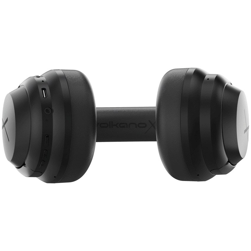 VolkanoX Halo ANC Bluetooth Headphones - Black - View 4 - Office R Us