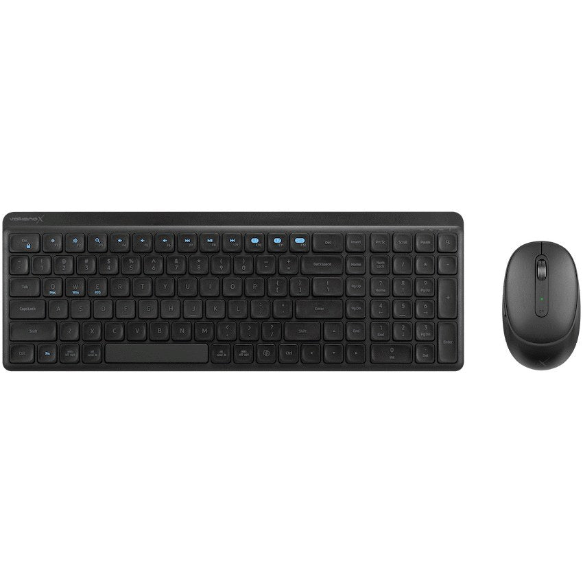 VolkanoX Scorch Bluetooth Wireless Keyboard and Mouse Combo (Graphite, VKX-209-GT) - Office R Us Lagos
