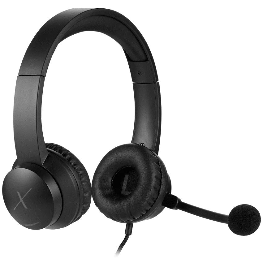 VolkanoX Chat Mk2 Series Wired USB Headset (Graphite, VKX-212-GT) - View 3 - Office R Us