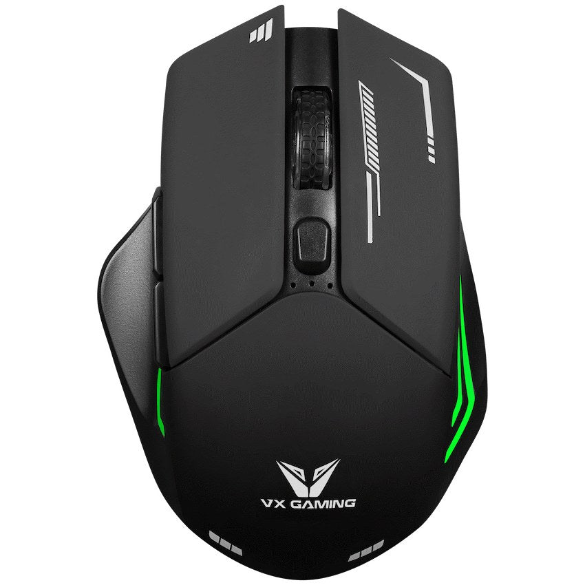 VX Gaming Kratos Series Wireless Rechargeable RGB Gaming Mouse (VX-207-BK) - Office R Us Lagos