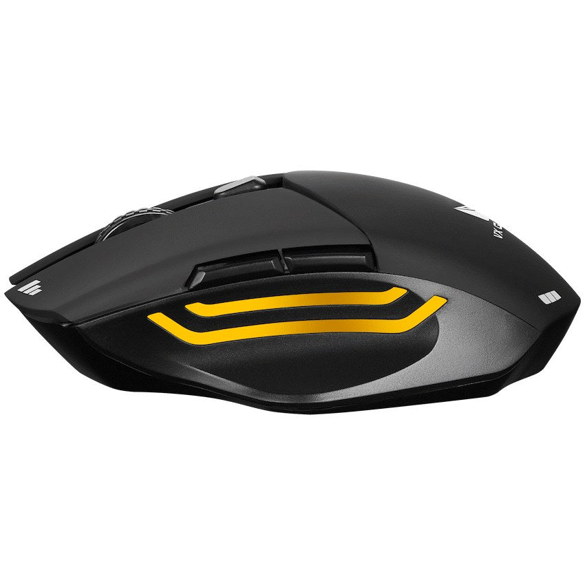 VX Gaming Kratos Series Wireless Rechargeable RGB Gaming Mouse (VX-207-BK) - View 2 - Office R Us