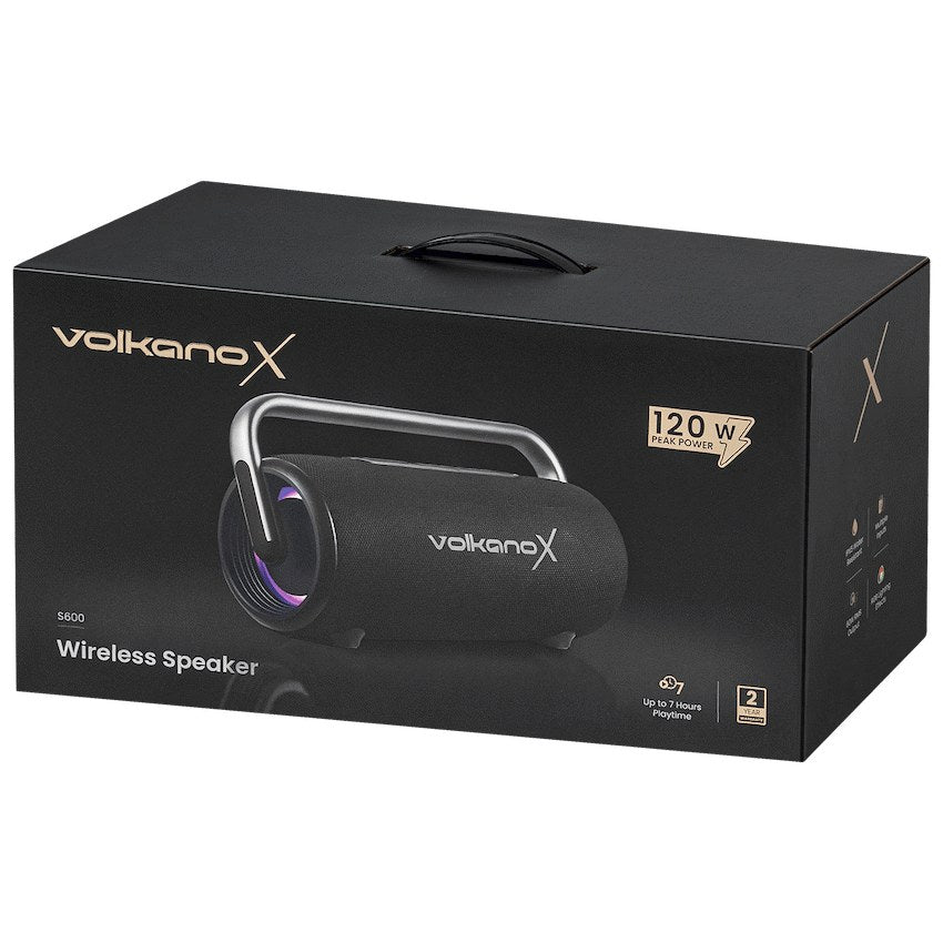 VolkanoX S600 Wireless Speaker (VXS-600-BK) - View 4 - Office R Us