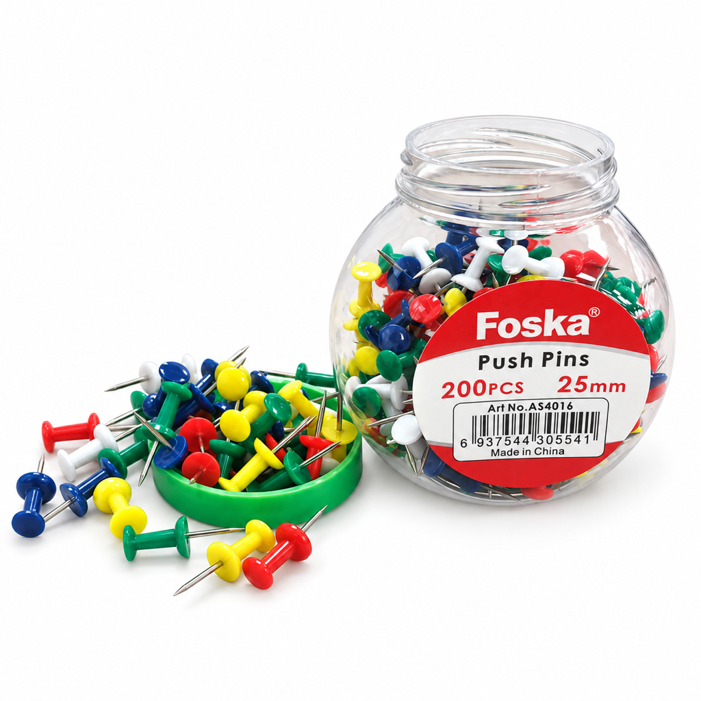 Foska Push Pins AS4016 – jar open