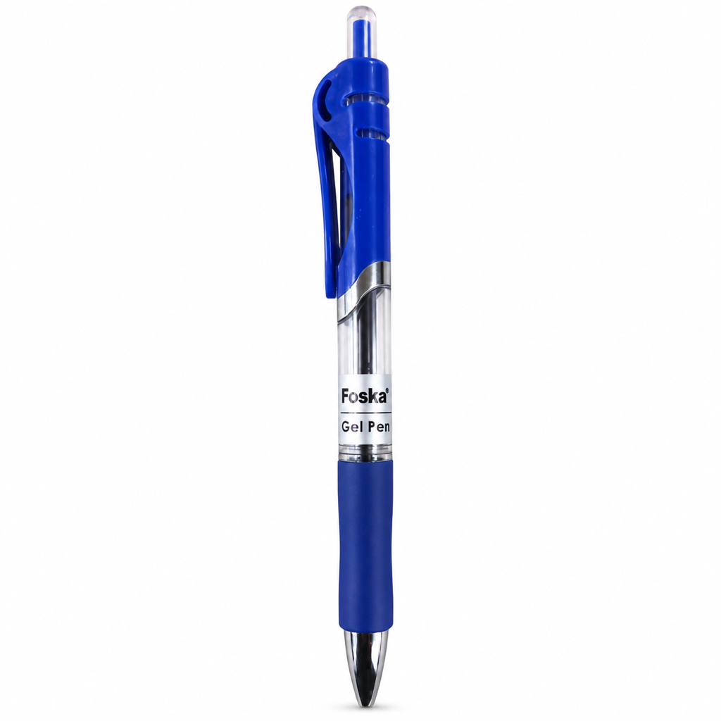 Click Retractable Gel Ink Pen 0.5mm RH1124 — Blue