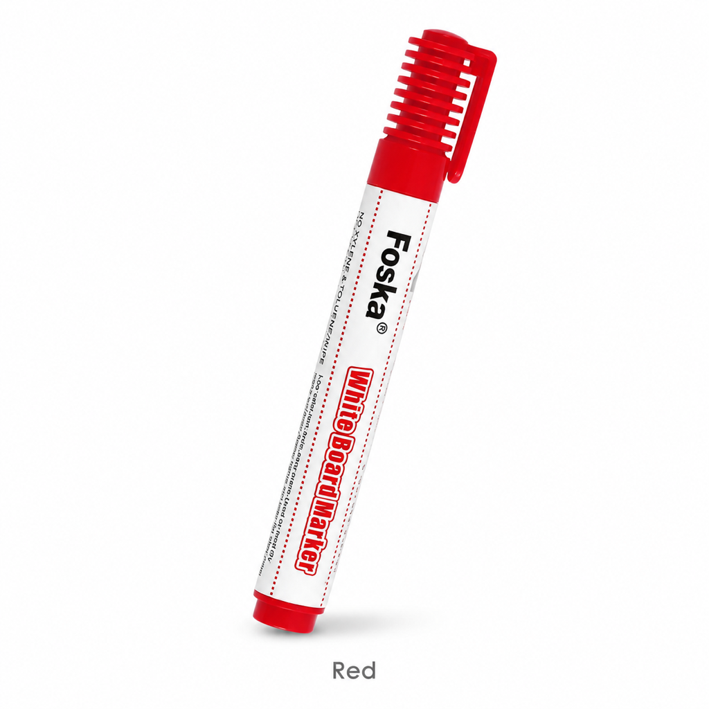 Bullet Tip Whiteboard Marker Pen — Red
