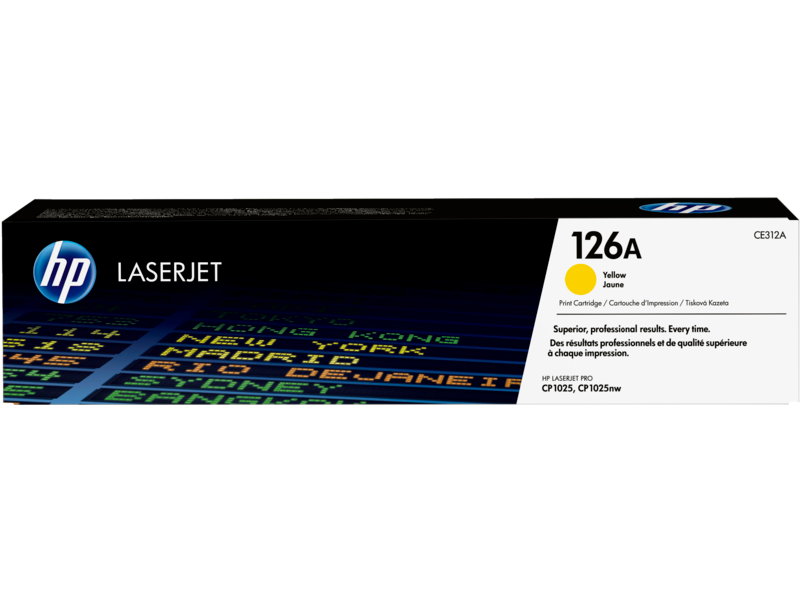 HP 126A Yellow Toner