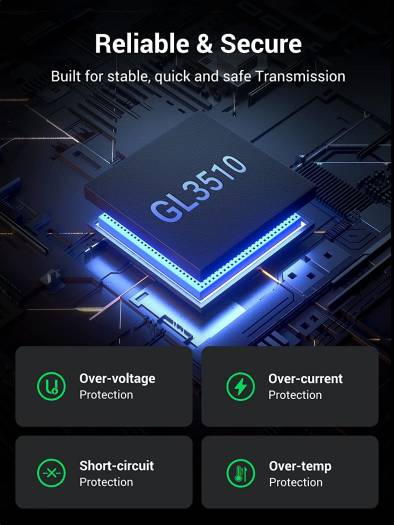 UGREEN USB 3.0 10-Port Hub UK