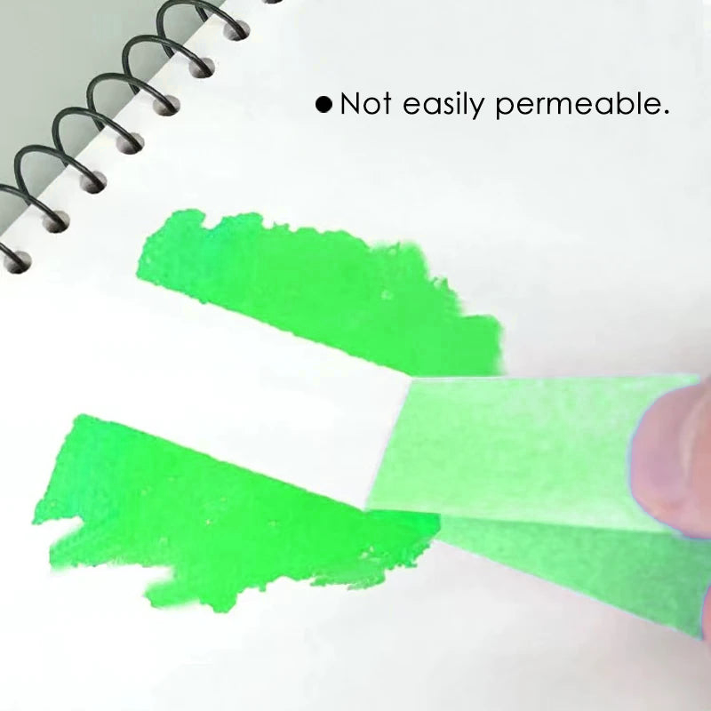 Foska washi masking tape – not easily permeable
