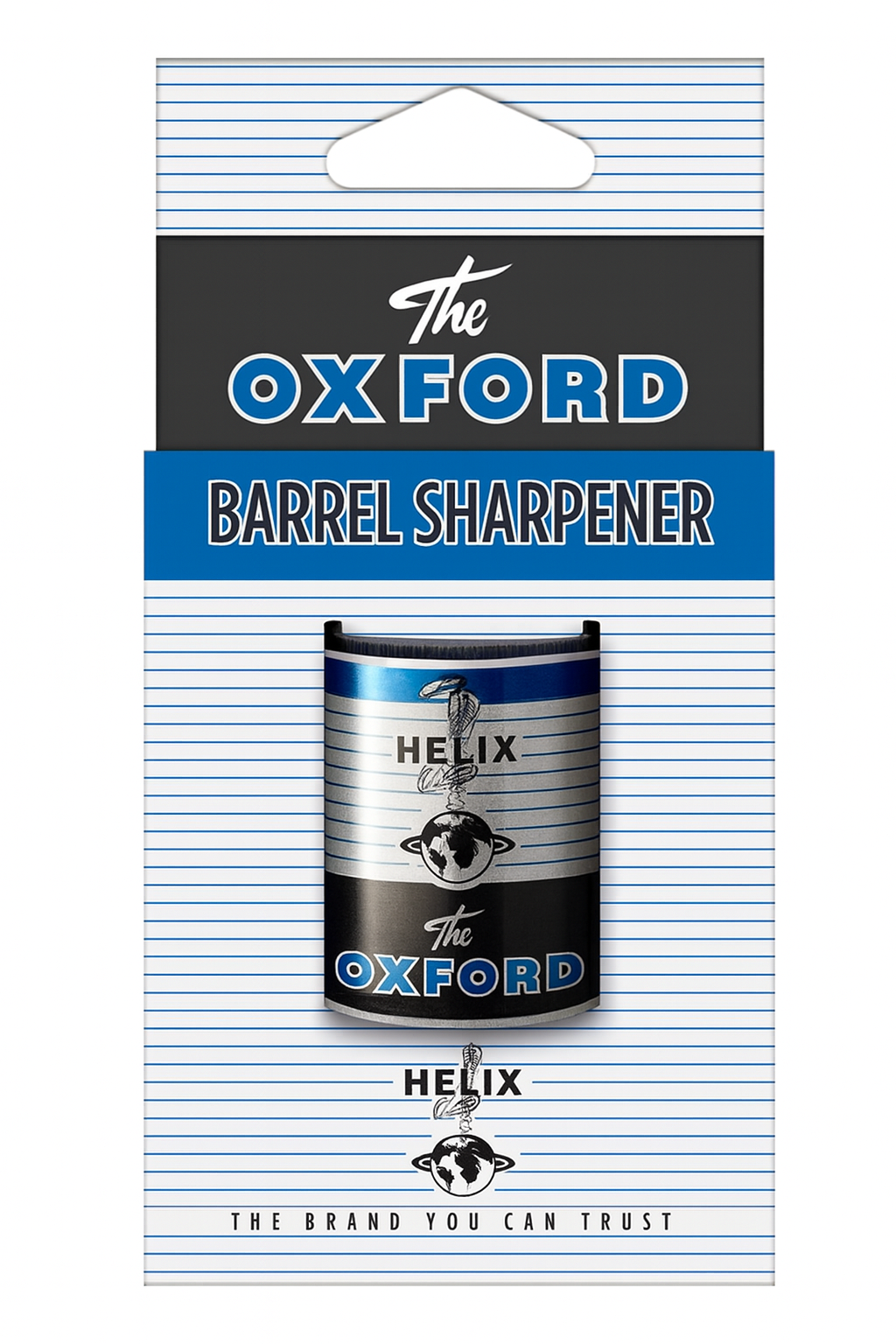 Helix Oxford Vintage 2 Hole Barrel Sharpener
