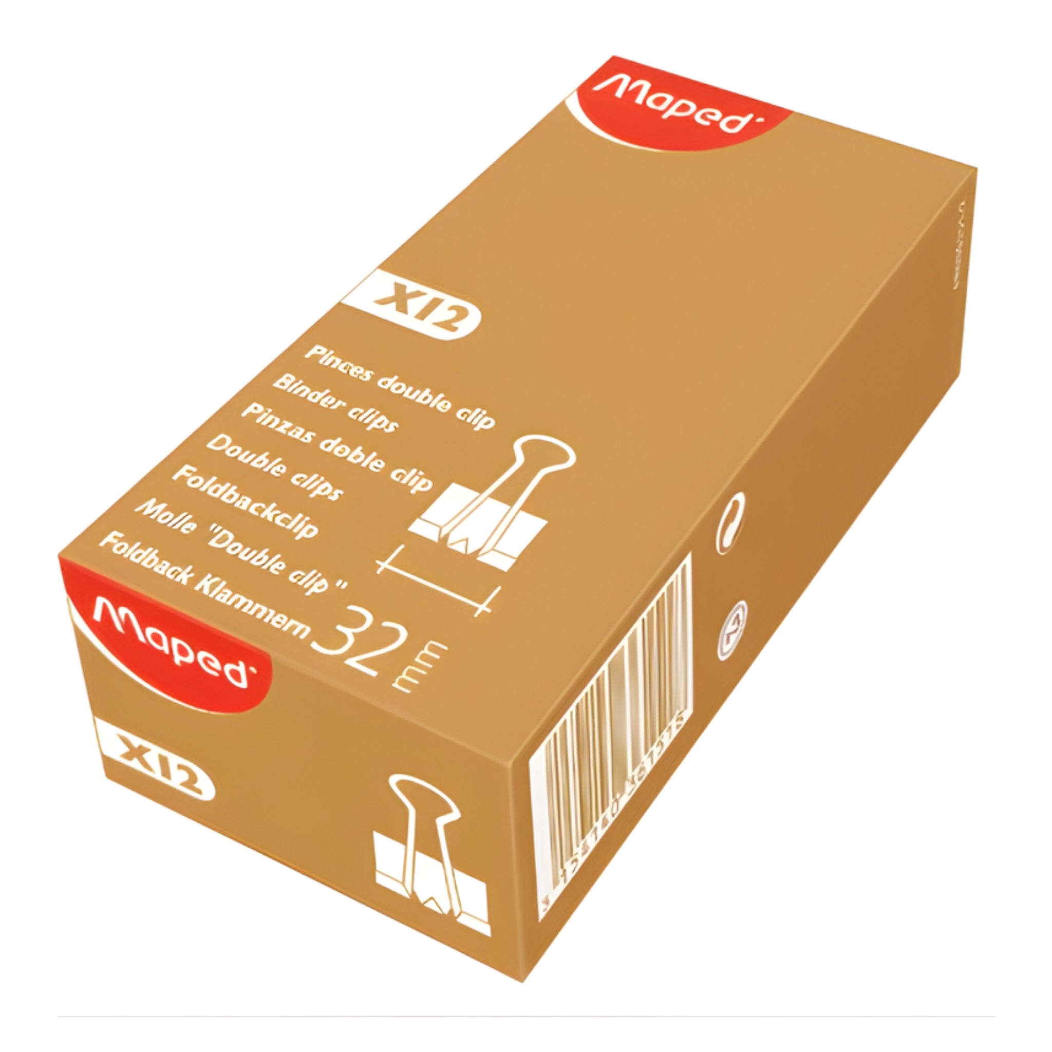 Maped Drawing Clips 32Mm X12 Box