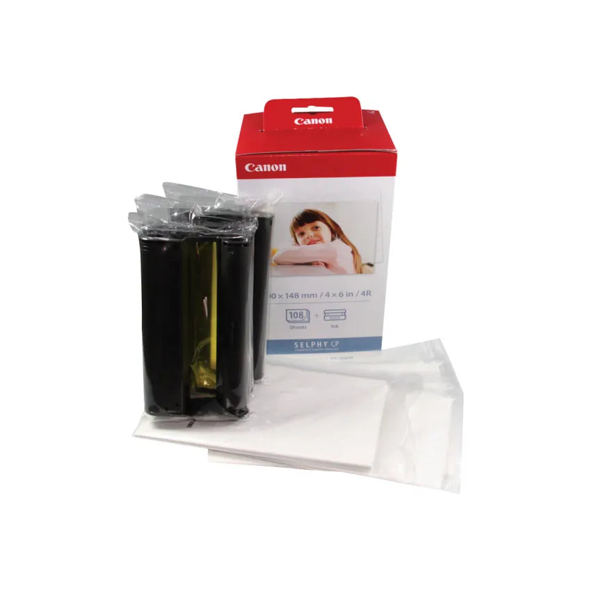 KP108IN Color Ink And Paper Set For SELPHY Printer