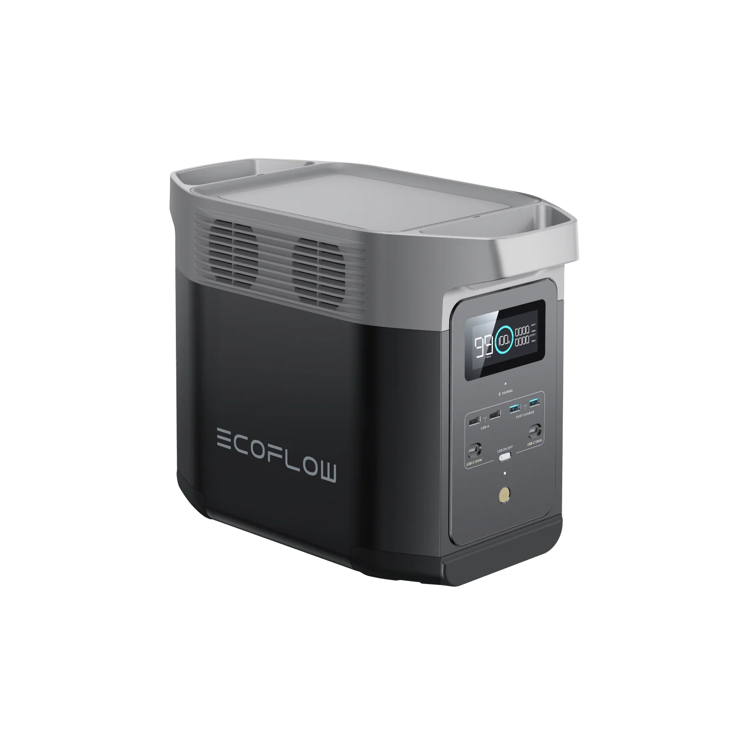 EcoFlow Delta 2 Portable Power Station (1800W - 2700W) + 1024W