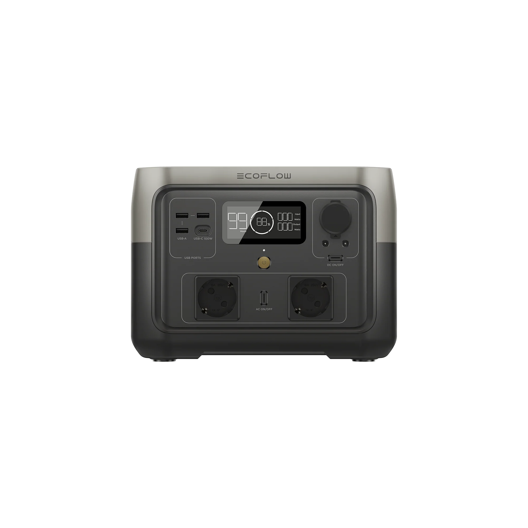 EcoFlow River 2 Power Station Max (500W - 1000W) + 512Wh