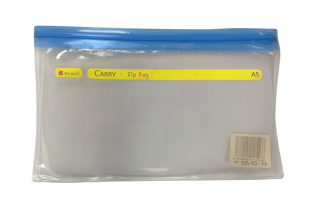 Rexel Active Zip Bag A5 – Assorted