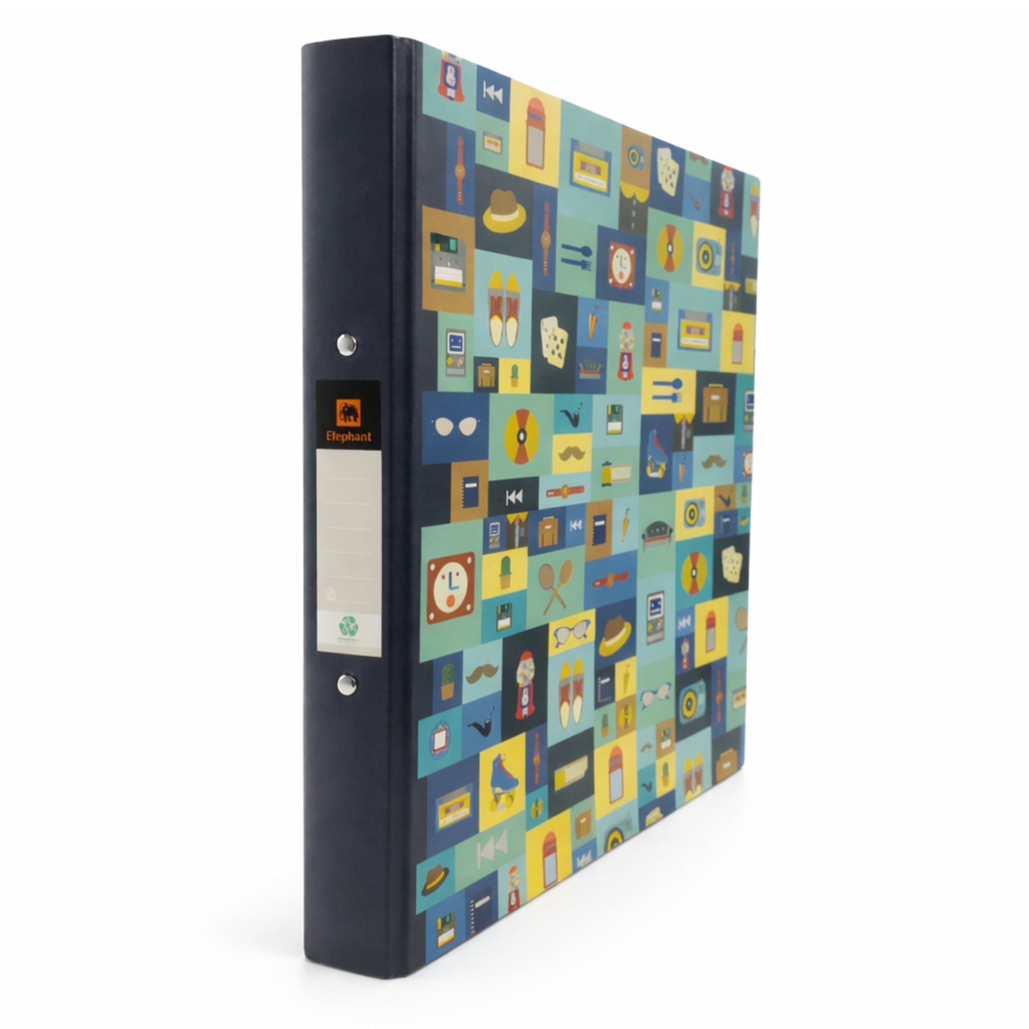 Elephant Offset Paper 2 Ring Binder 229a C - Triangle