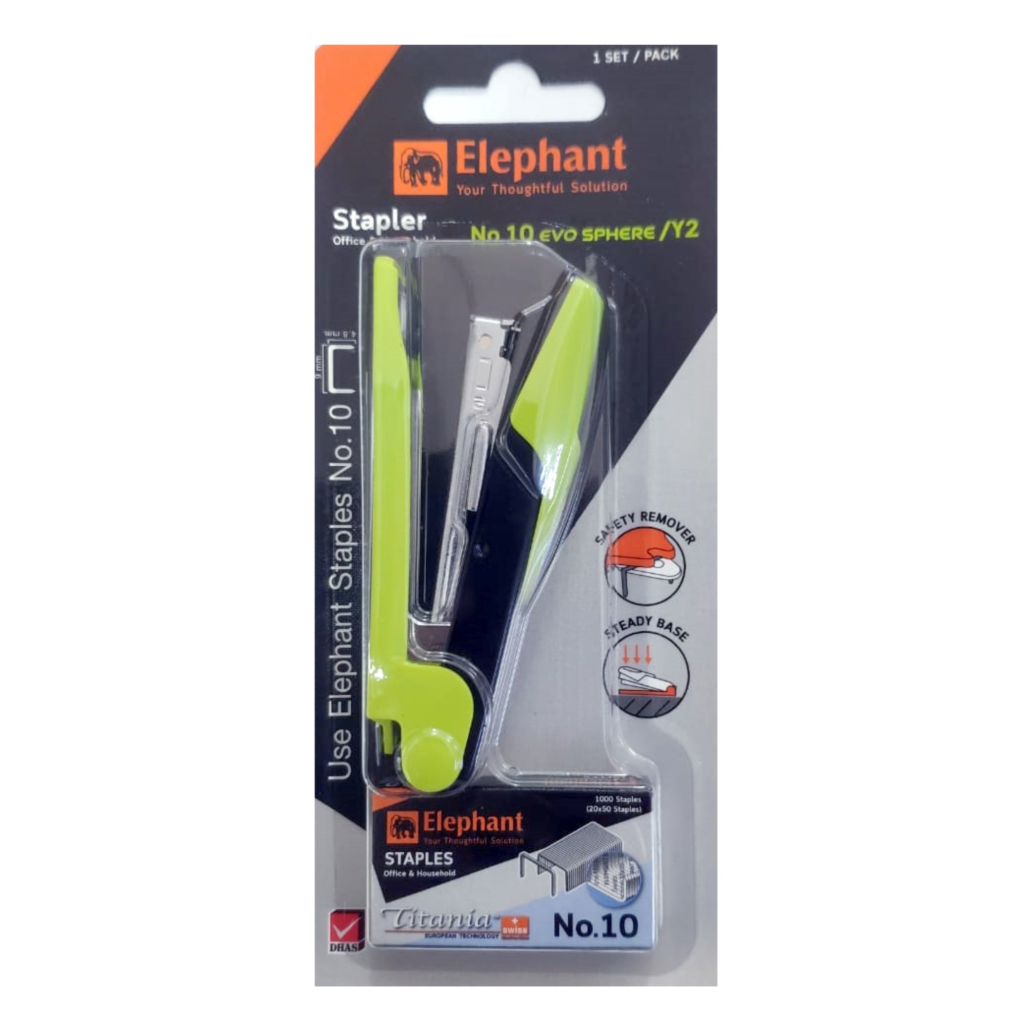 Elephant Stapler Pk NO. 10 Blister Pack - Office R Us Lagos
