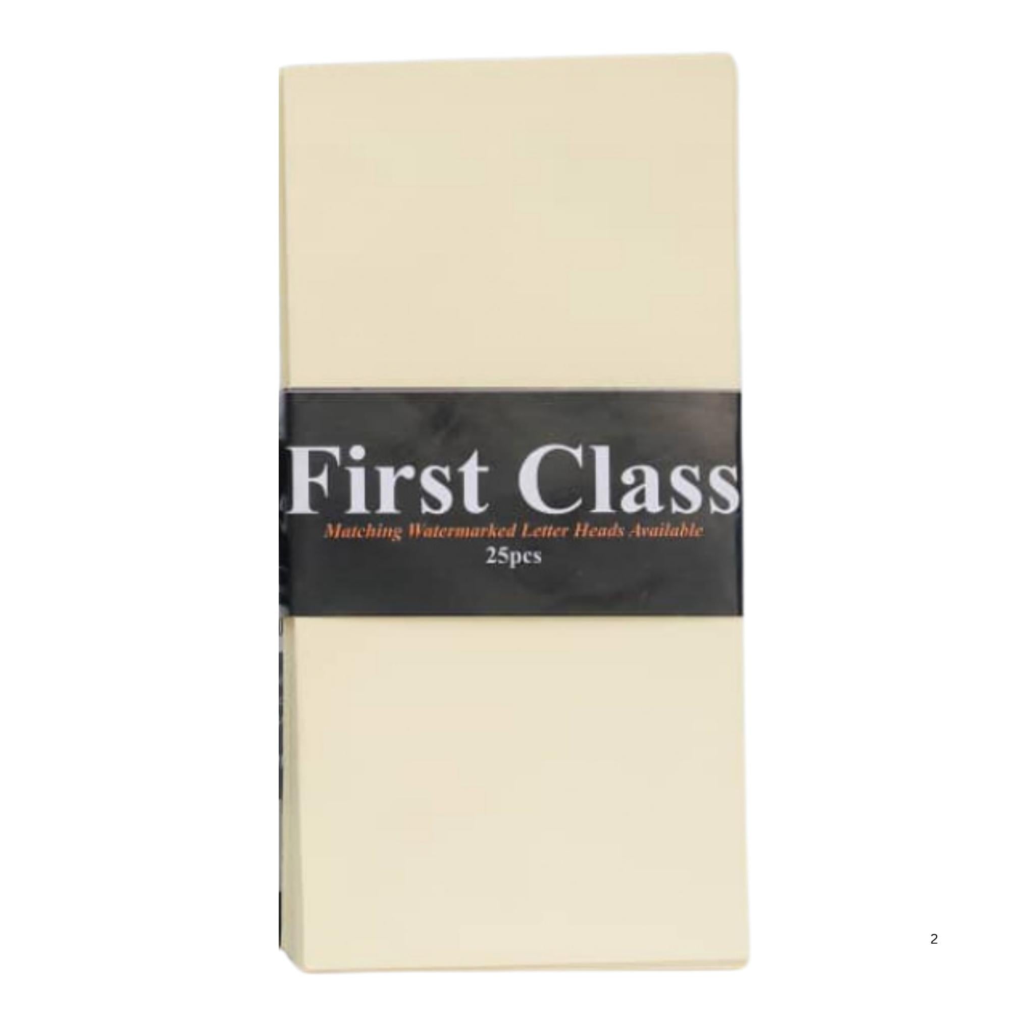 First Class 100gsm Envelopes - Ivory Cream