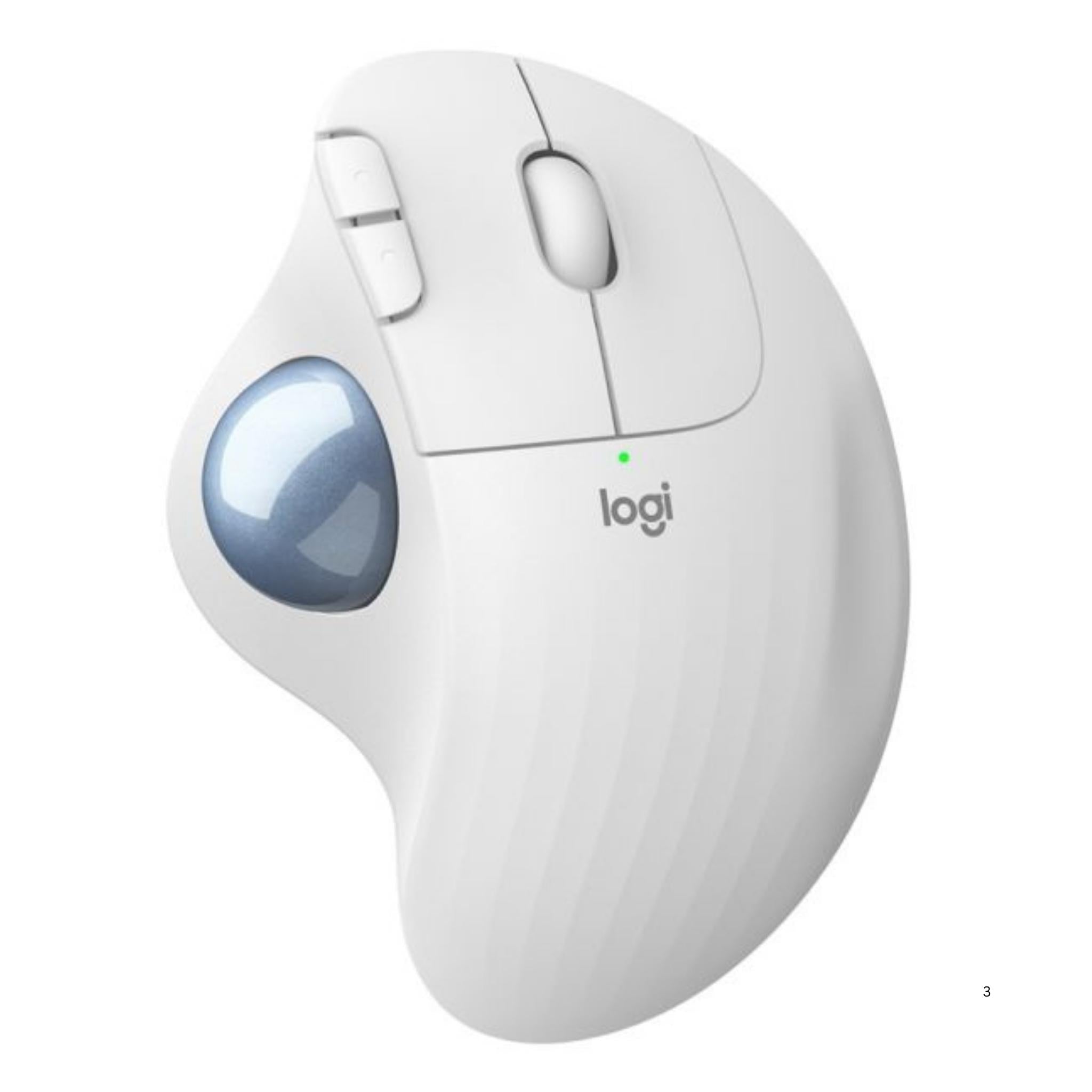 Logitech ERGO M575 Wireless Trackball Mouse – Off White