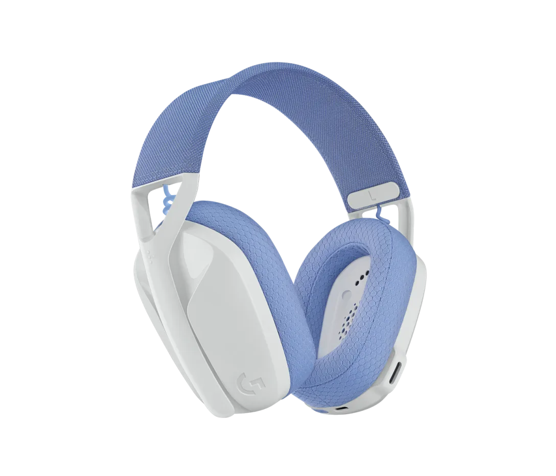 Logitech Lightspeed Wireless Gaming Headset G435 2.4GHz – Off White / Lilac
