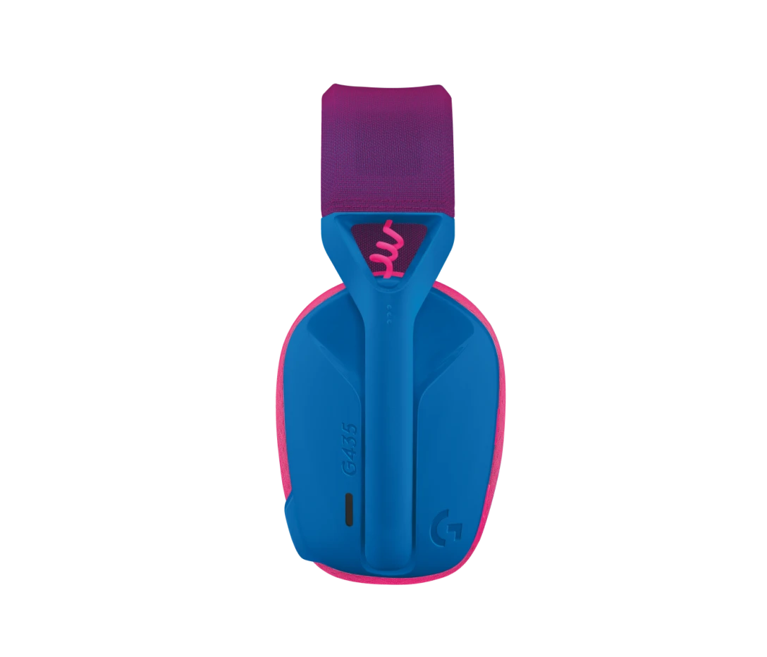 Logitech Lightspeed Wireless Gaming Headset G435 2.4GHz – Blue / Raspberry