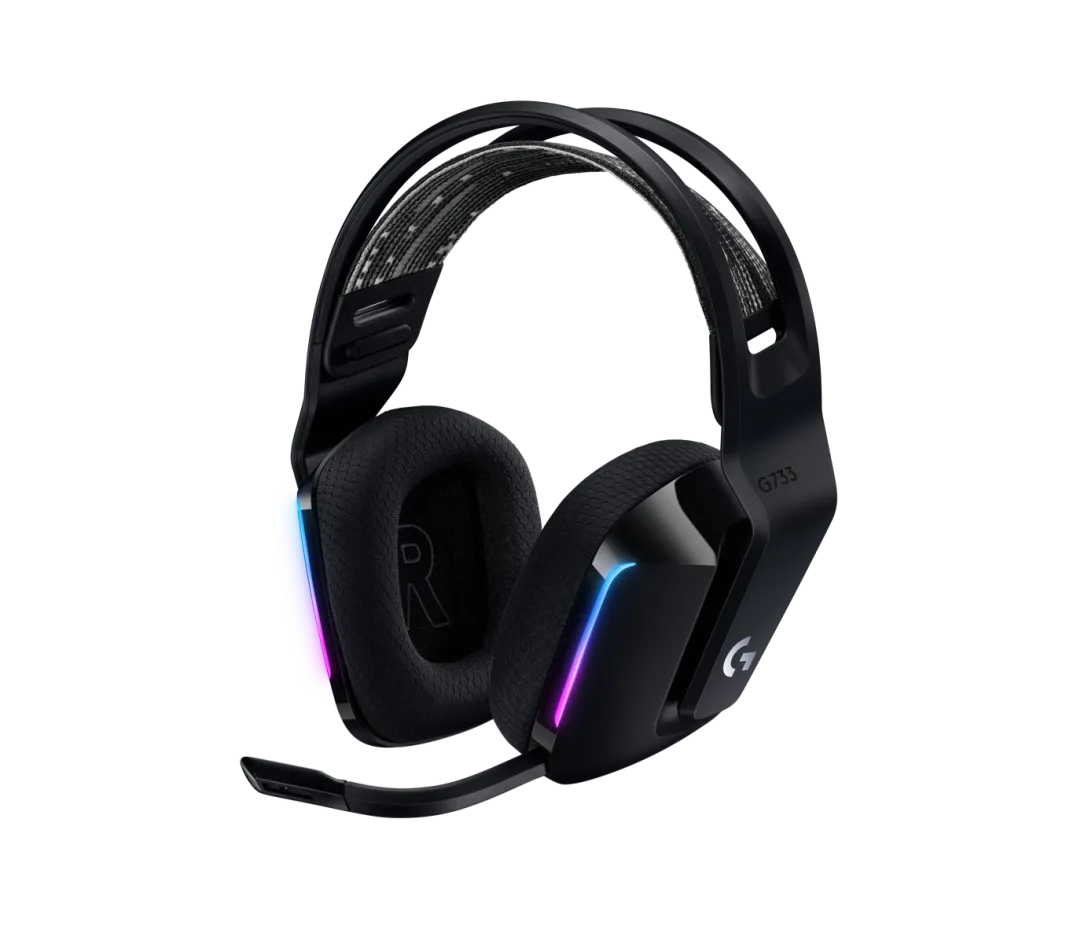 Logitech G733 Lightspeed Wireless RGB Gaming Headset –2.4GHz