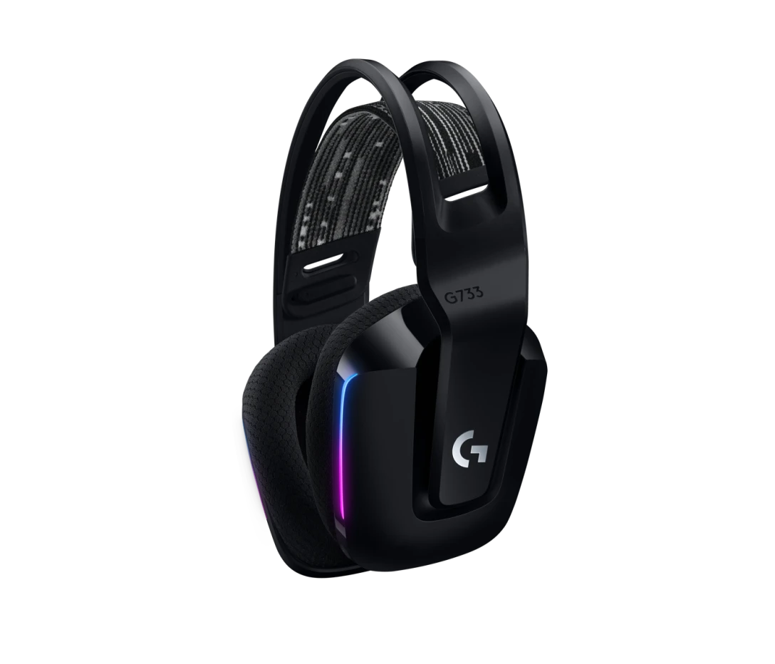 Logitech G733 Lightspeed Wireless RGB Gaming Headset –2.4GHz