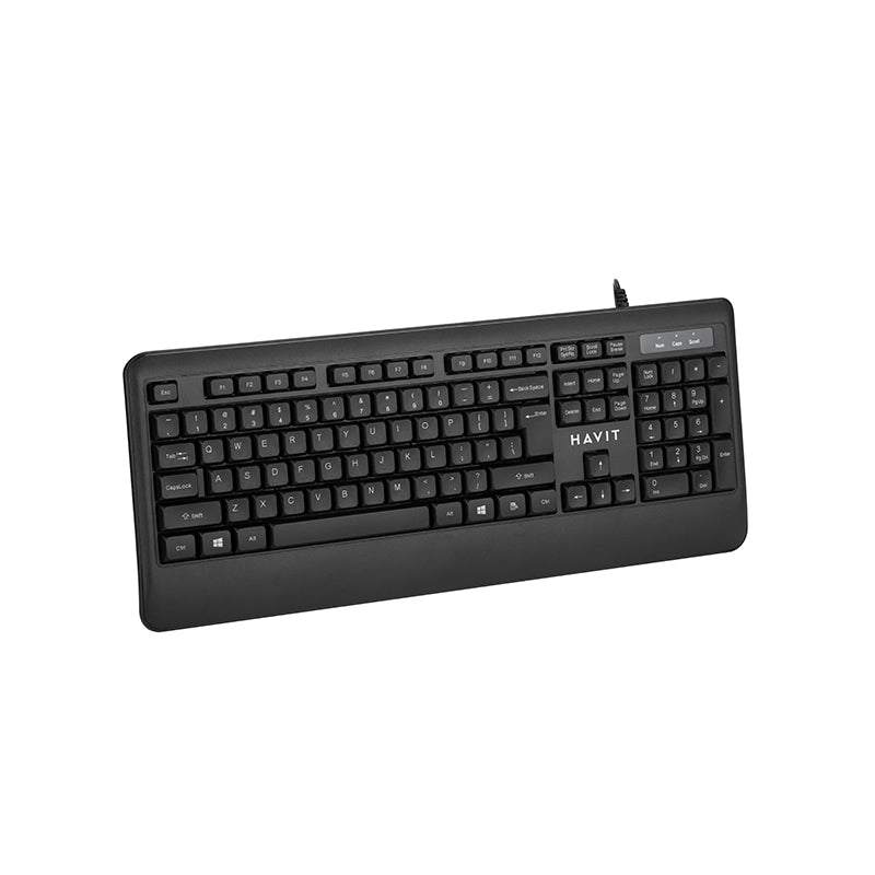 Havit KB256 Wired Keyboard - Image 3 - Office R Us