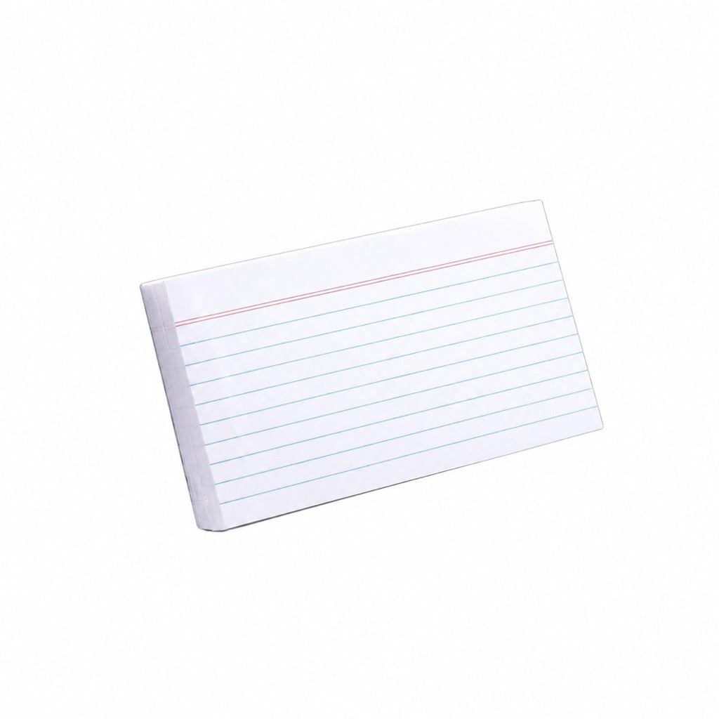 Foska ruled index cards 3 x 5 in pad