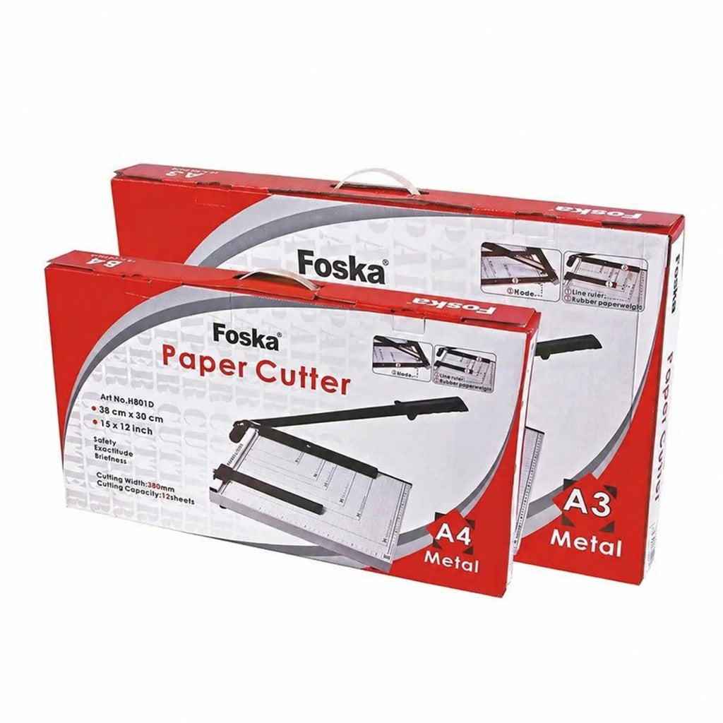 Foska Paper Cutter boxes A4 and A3