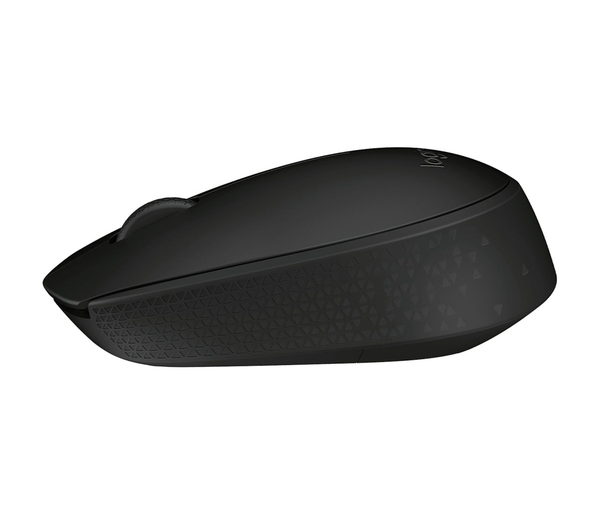 Logitech M171 Wireless Mouse - Black - Top View - Office R Us