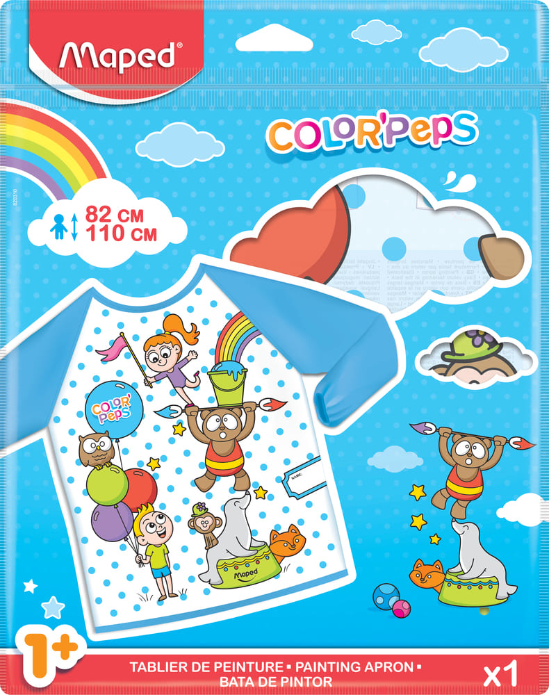 Maped Early Age Painting Apron Bag