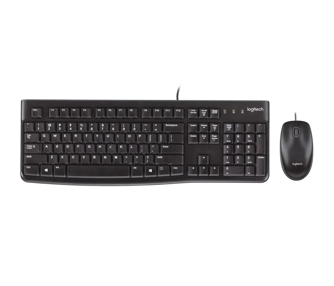 MK120 Corded Keyboard and Mouse Combo