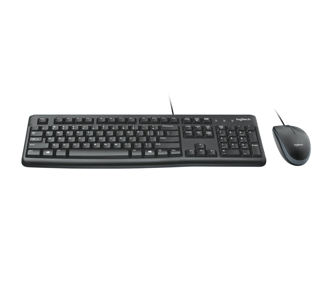 MK120 Corded Keyboard and Mouse Combo