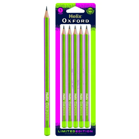 Helix Oxford Clash Pencils X 5