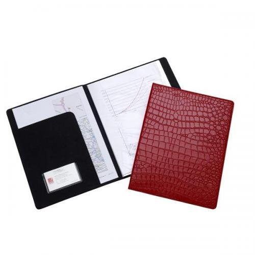 Rexel Croc Display Book 40 Pkts – Red