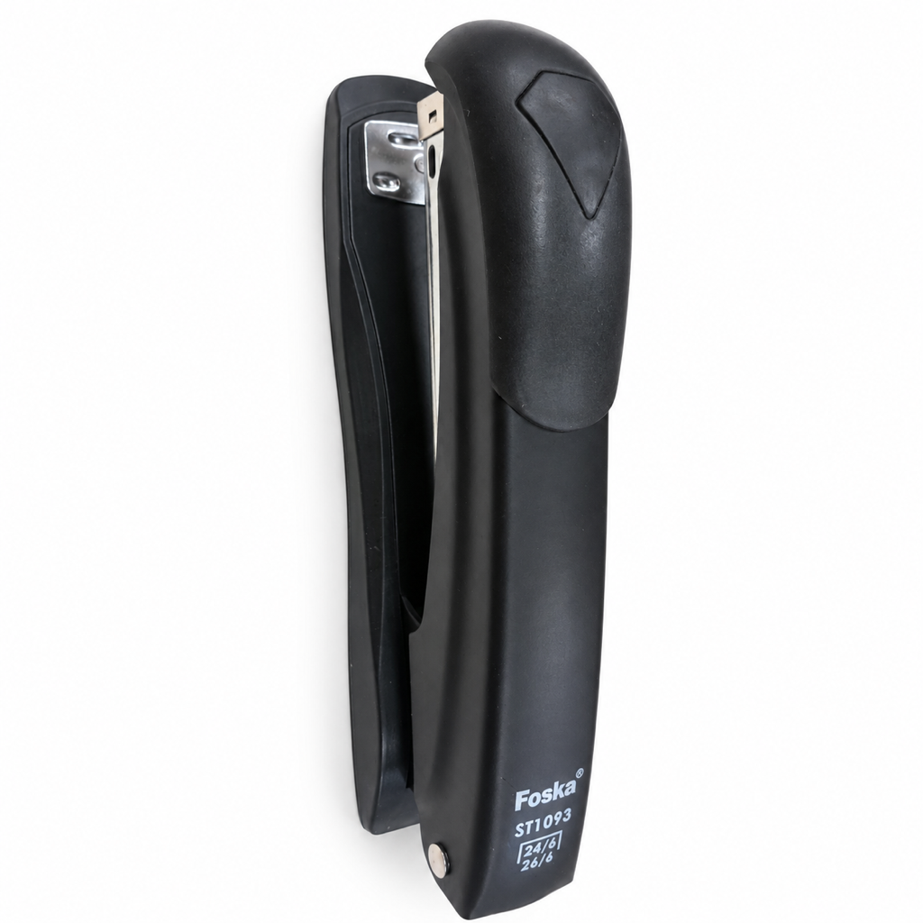 Foska Metal Stapler ST1093 – black, top view