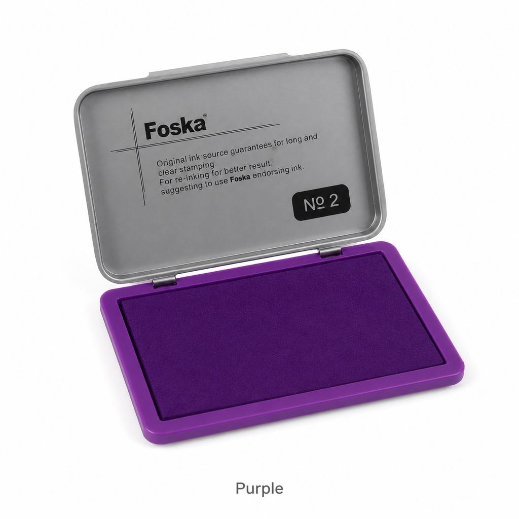 Stamp Ink Pad No. 2 — Purple