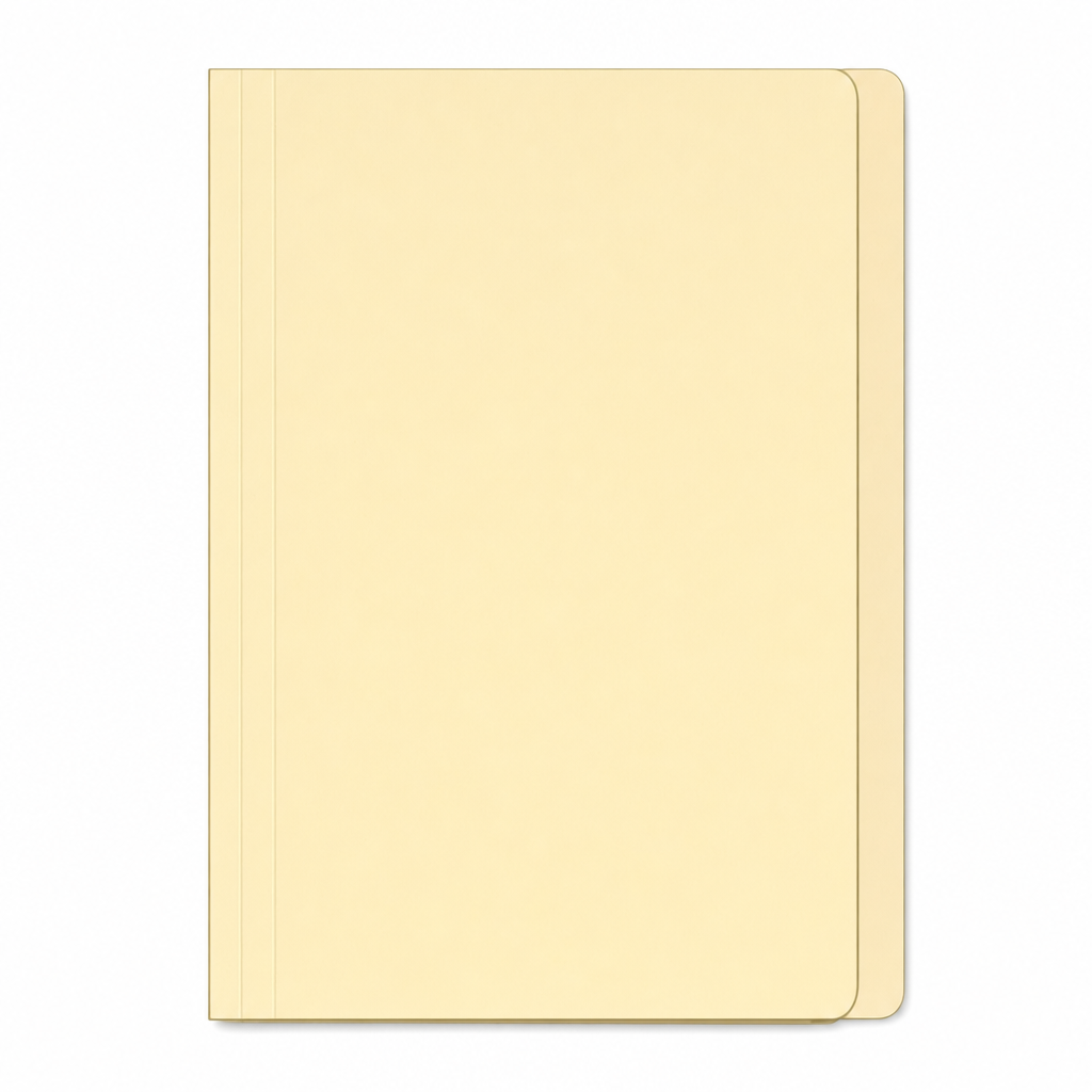 Foska manila file folder with top tab fastener, A4 (244 x 321 mm), No.HF2925