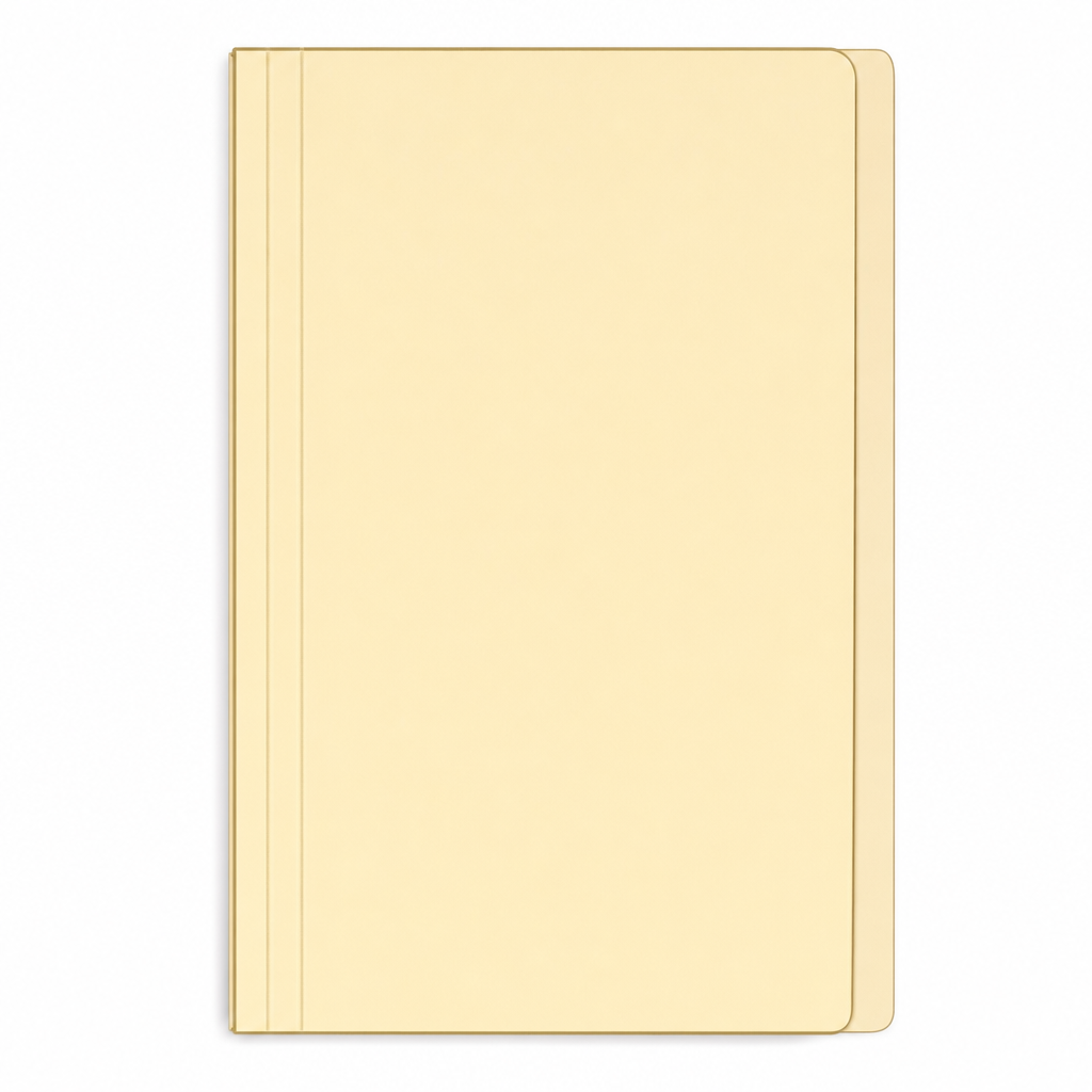 Foska manila file folder with top tab fastener, FC (243 x 355 mm), No.HF2926