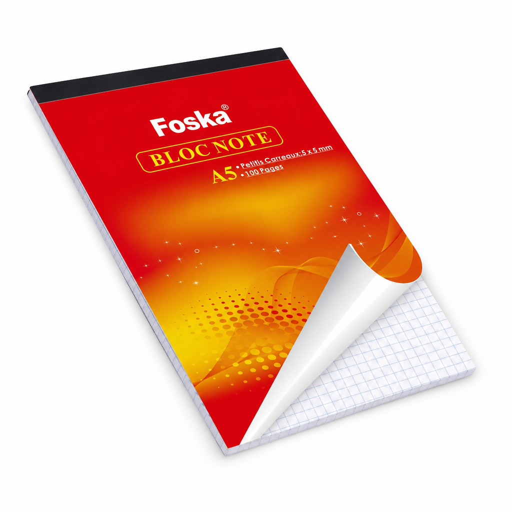 Grid tear-off memo pad, A5 size, No.DW1061