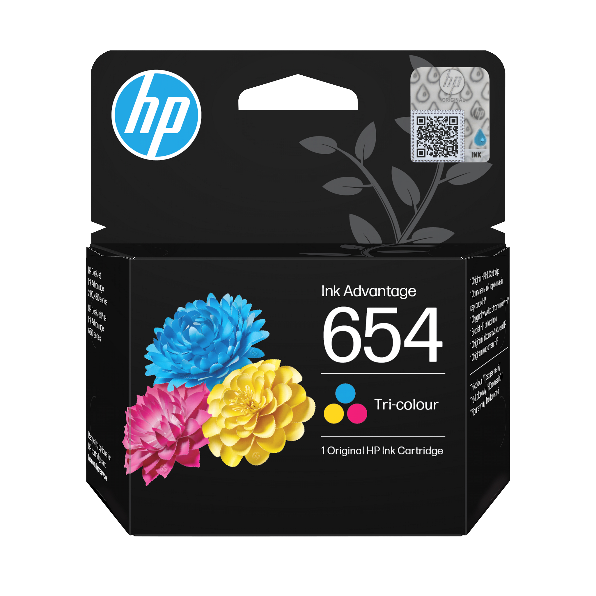 HP 654 Tri-Colour Original Ink Advantage Cartridge - Office R Us Lagos