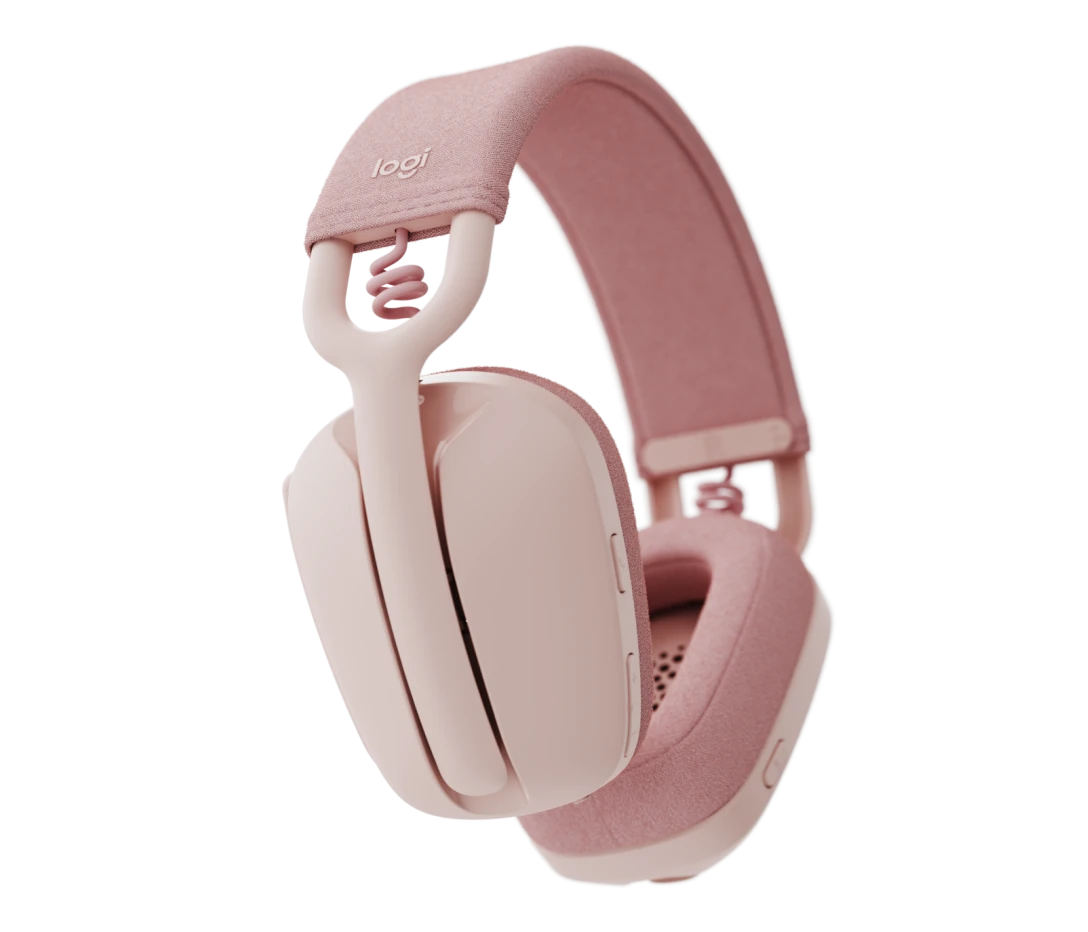 Logitech Zone Vibe 100 Bluetooth Headset – Rose