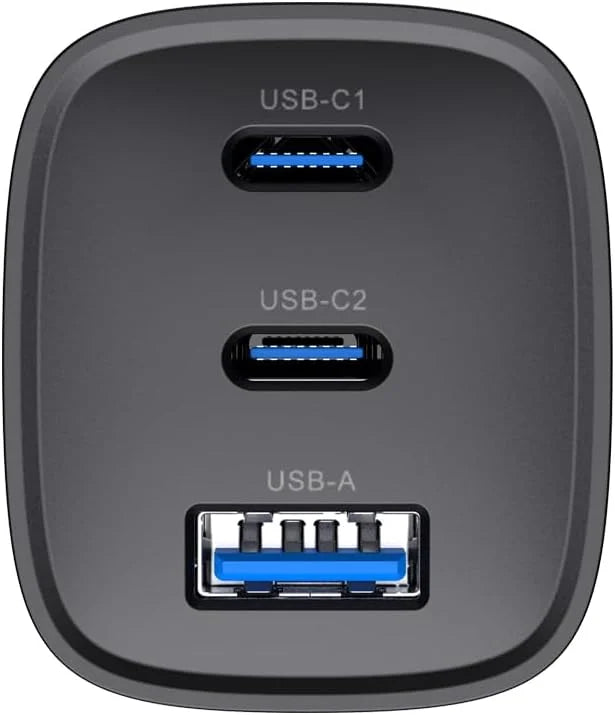 Havit 67W GaN 3-Port Travel Charger