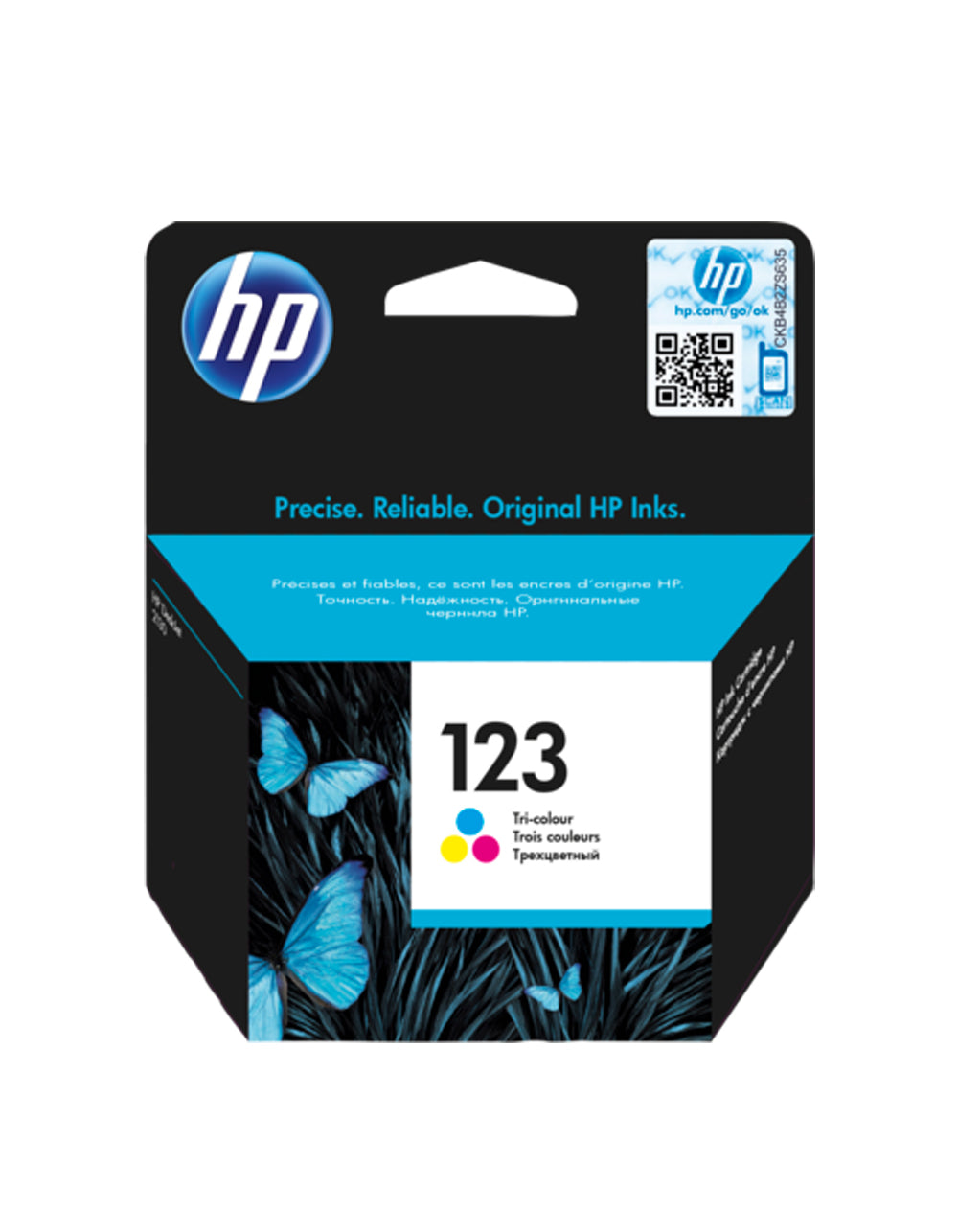 HP 123 Colour Ink