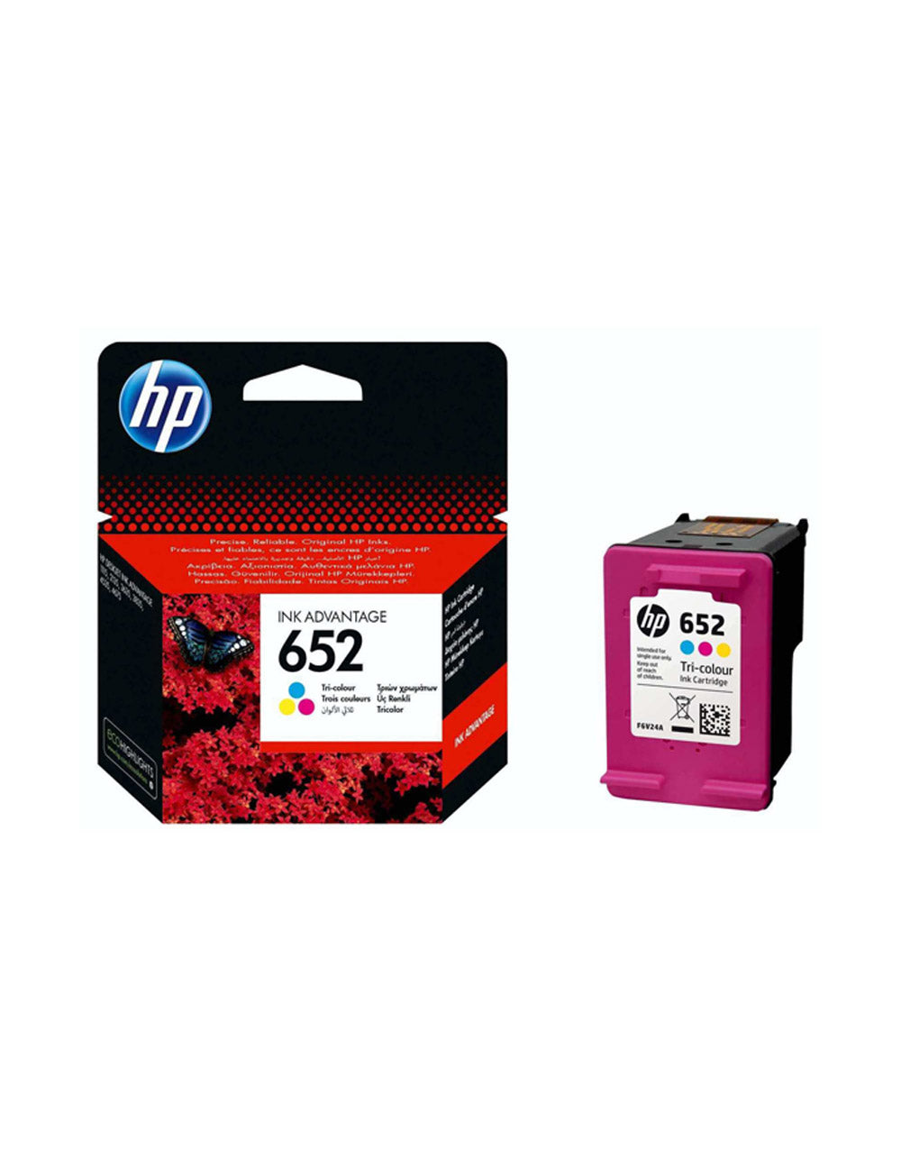 HP 652 Colour Ink Cartridge