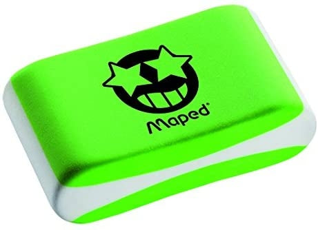 Maped Eraser Soft Essentials Assorted Col Display