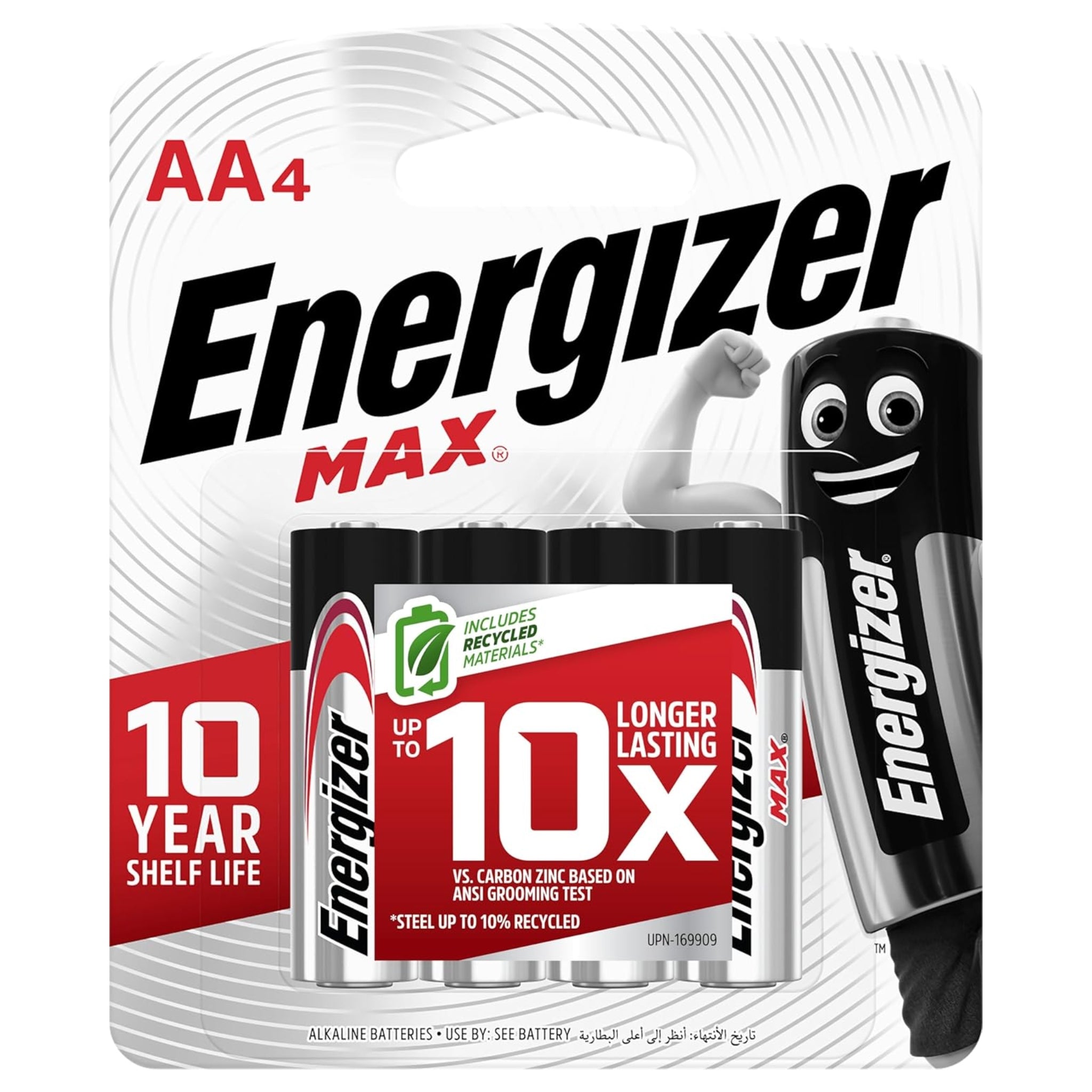 Energizer Battery AA4 (4 Pcs)